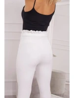 Kalhoty Edge ecru Kalhoty Edge ecru