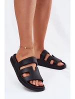 Dámské Pěnové Pantofle Černé Dimelle