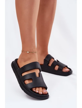 Dámské Pěnové Pantofle Černé Dimelle