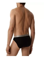 Pánské slipy 2 pack 013 black - Atlantic