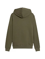 Pánská mikina Puma ESS 2 Color Small No.1 Logo Hoodie olive 684719 81 pánské