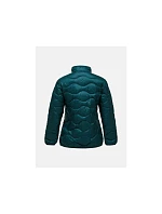 Dámská péřová bunda PEAK PERFORMANCE W Helium Down Jacket, zelená barva Dámská péřová bunda PEAK PERFORMANCE W Helium Down Jacket, zelená barva
