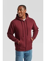 Fruit of the Loom Premium Hooded Sweat Jacket Mikina s kapucí 16.2034 heather grey