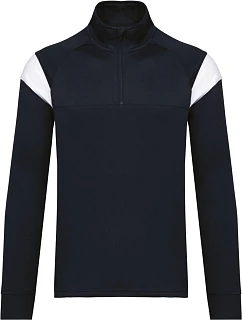 Kariban ProAct PA 387 Tréninková mikina s 1/4 zipem 20.P387 navy
