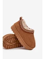 Dětské sněhule s výšivkou Camel Prina Dětské sněhule s výšivkou Camel Prina