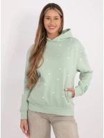 Mikina D10618BC02834A3 pistácie Mikina D10618BC02834A3 pistácie