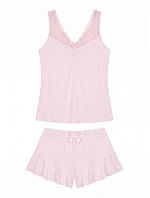 Pyžamo Amelia 1/2 Light Pink Top - Donna Pyžamo Amelia 1/2 Light Pink Top - Donna