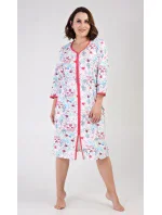 Dámské domácí šaty s tříčtvrtečním rukávem Elen