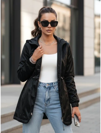 Dámská bunda parka HENRY černá FashionStreet TY4106 Dámská bunda parka HENRY černá FashionStreet TY4106