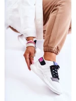 Dámská sportovní obuv nazouvací Bíle Klayra