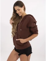 Mikina CLM BL 1044 1.96 hnědá