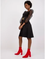 Šaty LK SK 508854.56 černá Šaty LK SK 508854.56 černá