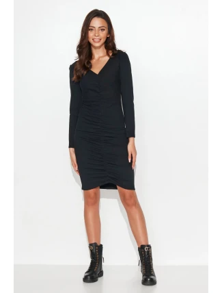 Dámské šaty NU401 černé - Numinou Dámské šaty NU401 černé - Numinou