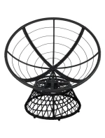 ZAHRADNÍ KŘESLO OTOČNÉ O 360 STUPŇŮ S ČERVENÝM POLŠTÁŘEM ZAHRADNÍ KŘESLO OTOČNÉ O 360 STUPŇŮ S ČERVENÝM POLŠTÁŘEM