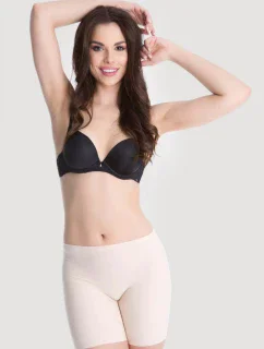 Stahovací kalhotky s nohavičkou Bermudy Comfort tělová - Julimex