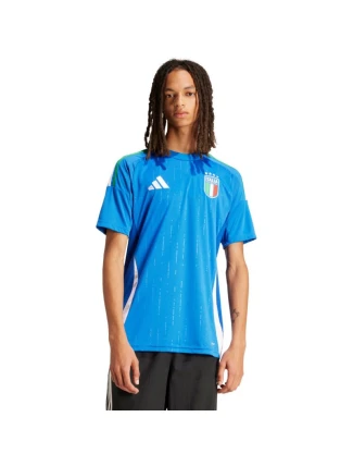 Pánské tričko adidas Italy 24 Home modré IN0657 pánské