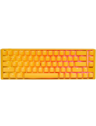 Ducky One 3 Yellow SF Herní USB QWERTY klávesnice US English Yellow