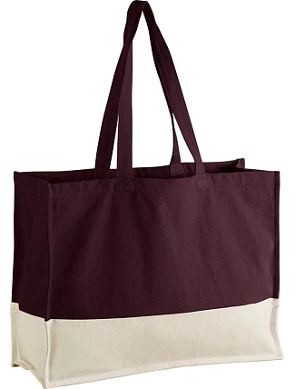 Westford Mill W 858 EarthAware® taška z bio bavlny 50.0858 oxblood/natural