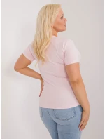 Tričko RV TS 9481.60 světle růžová Tričko RV TS 9481.60 světle růžová