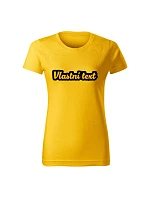 Personalizované dámské tričko s obrysem