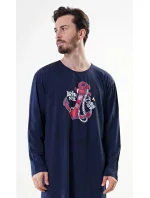 Pánská noční košile s dlouhým rukávem Kotva