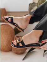 GLAMSTEP dámské žabky černé FashionStreet ZY0930 GLAMSTEP dámské žabky černé FashionStreet ZY0930