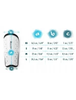 Volejbalové chrániče kolen Meteor L černé