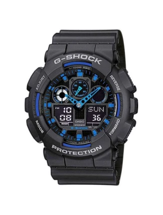 Pánské hodinky CASIO G-SHOCK GA-100-1A2ER + krabice Pánské hodinky CASIO G-SHOCK GA-100-1A2ER + krabice