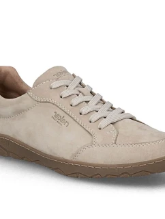 Pánské semišové béžové kožené polobotky Rieker 08300-62