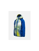 Pánská péřová bunda PEAK PERFORMANCE M Helium Aop Down Hybrid Hood, barva: vícebarevná
