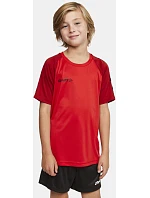 Craft Teamwear Squad Go Contrast Jersey Jr Dětské kontrastní sportovní tričko 82.2727 white Craft Teamwear Squad Go Contrast Jersey Jr Dětské kontrastní sportovní tričko 82.2727 white