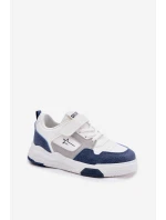 Lehké dětské sneakersy Big Star RR374052 Bílo-Modré