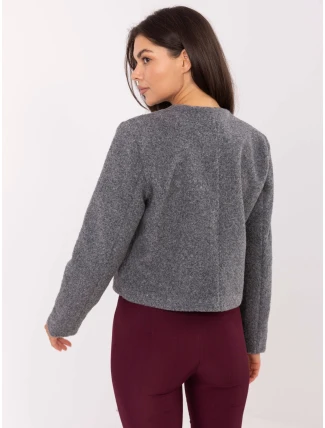 IT KR bunda FL9586.64 tmavě šedá