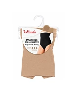 Dámská formující tanga s vysokým pasem INVISIBLE SILHOUETTE HIGH WAIST THONG - BELLINDA - tělová