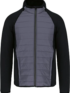 Kariban ProAct PA 233 Sportovní hybridní strečová bunda 20.P233 sporty grey/black