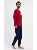 Pánské pyžamo dlouhé Bowling