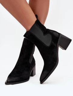 Boty na podpatku model 218704 Step in style