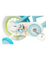 TOIMSA Bluey 12" Dětské kolo Modrá a limetkově zelená barva