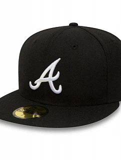Kšiltovka New Era 59FIFTY MLB Atlanta Braves Fullcap černá – 10047487