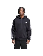 Pánská mikina adidas Essentials 3-Stripes Fleece Full-Zip Hoodie, černá, KY6559 Pánská mikina adidas Essentials 3-Stripes Fleece Full-Zip Hoodie, černá, KY6559