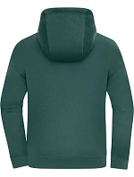 Daiber 8043 Těžká unisex oversize mikina s kapucí 02.8043 smoky green