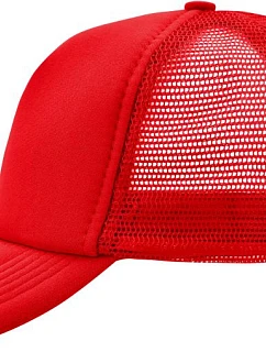 Daiber MB 70 5 panelová polyesterová síťovaná kšiltovka 03.0070 red