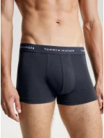 Pánské boxerky 3-PACK UM0UM02763 0SS tm. modré - Tommy Hilfiger Pánské boxerky 3-PACK UM0UM02763 0SS tm. modré - Tommy Hilfiger