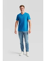 Fruit of the Loom Valueweight V-Neck T Tričko s výstřihem do V 16.1066 black