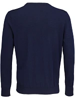 NEOBLU Sullivan Men Pánský svetr s výstřihem do V 24.3987 night blue NEOBLU Sullivan Men Pánský svetr s výstřihem do V 24.3987 night blue