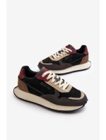 Pánské tenisky s pamětí Memory Foam System Big Star NN174357 Černé