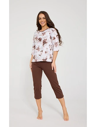 Pyžamo Cornette 147/499 Ashley 3/4 3XL–5XL