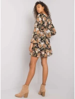 Šaty DHJ SK 12220 2.14P černá a béžová Šaty DHJ SK 12220 2.14P černá a béžová