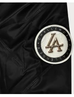 Cienka pikowana kurtka damska Goodlookin czarna (B8573-1)