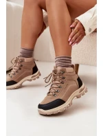 Dámské Trekingové Boty Big Star SS274095 Béžové